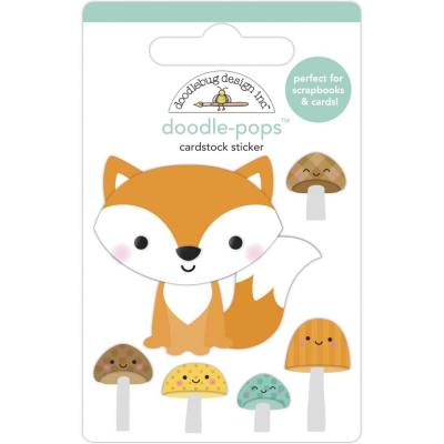 Doodlebug Pumpkin Spice Sticker Doodle-Pops - Fox And Friends